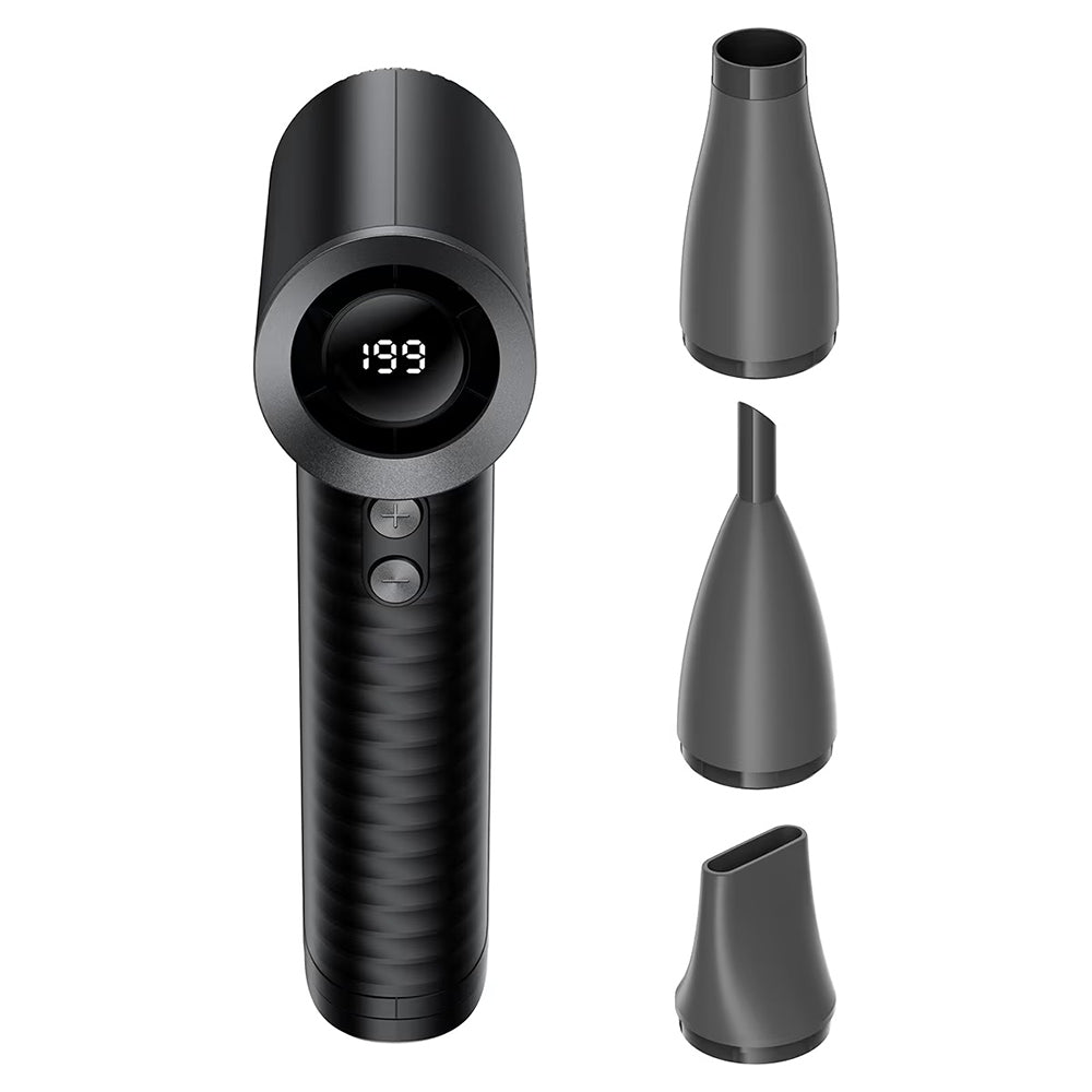 Ventilator portabil Acefast (YF4), 77000rpm, 4000mAh, Negru