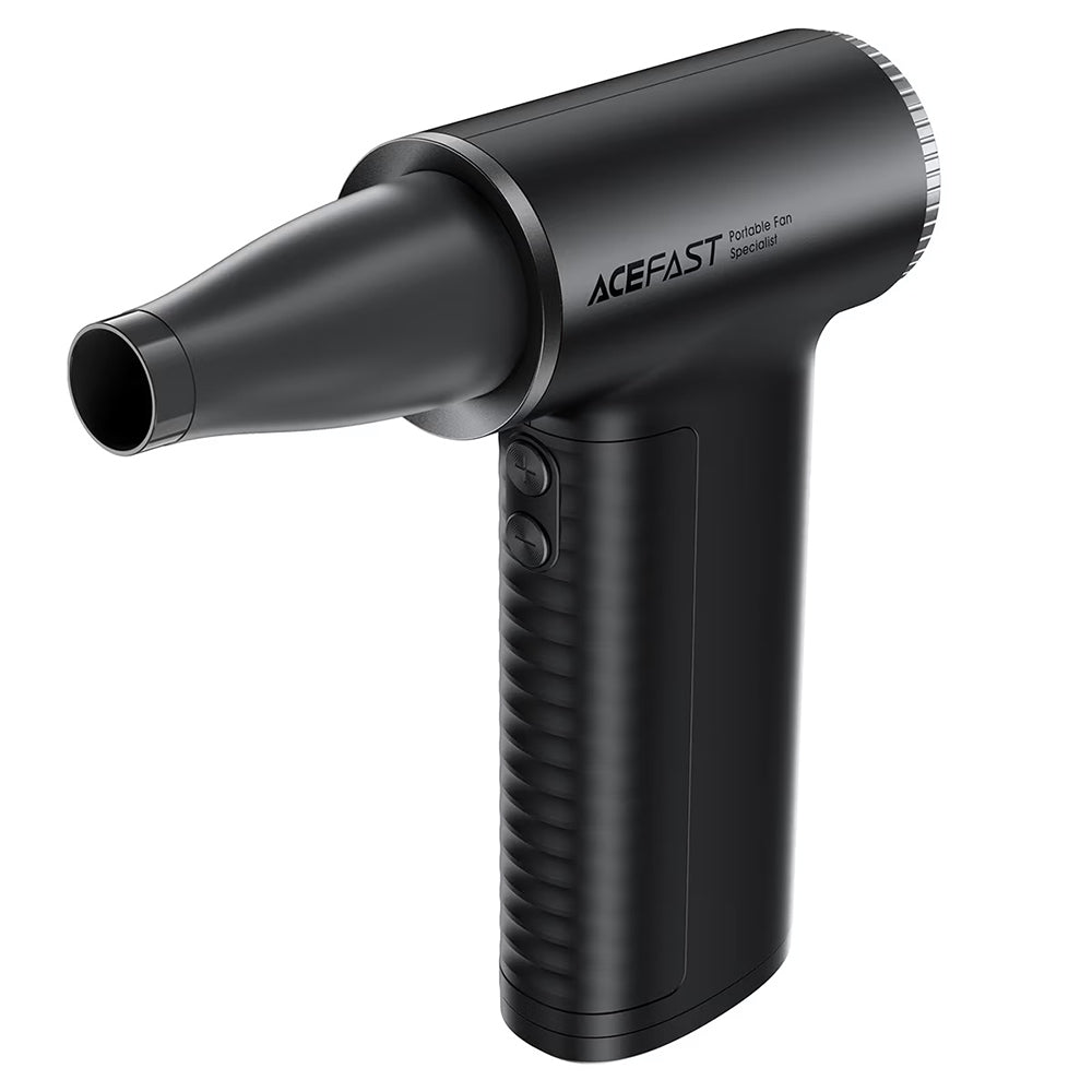Ventilator portabil Acefast (YF4), 77000rpm, 4000mAh, Negru