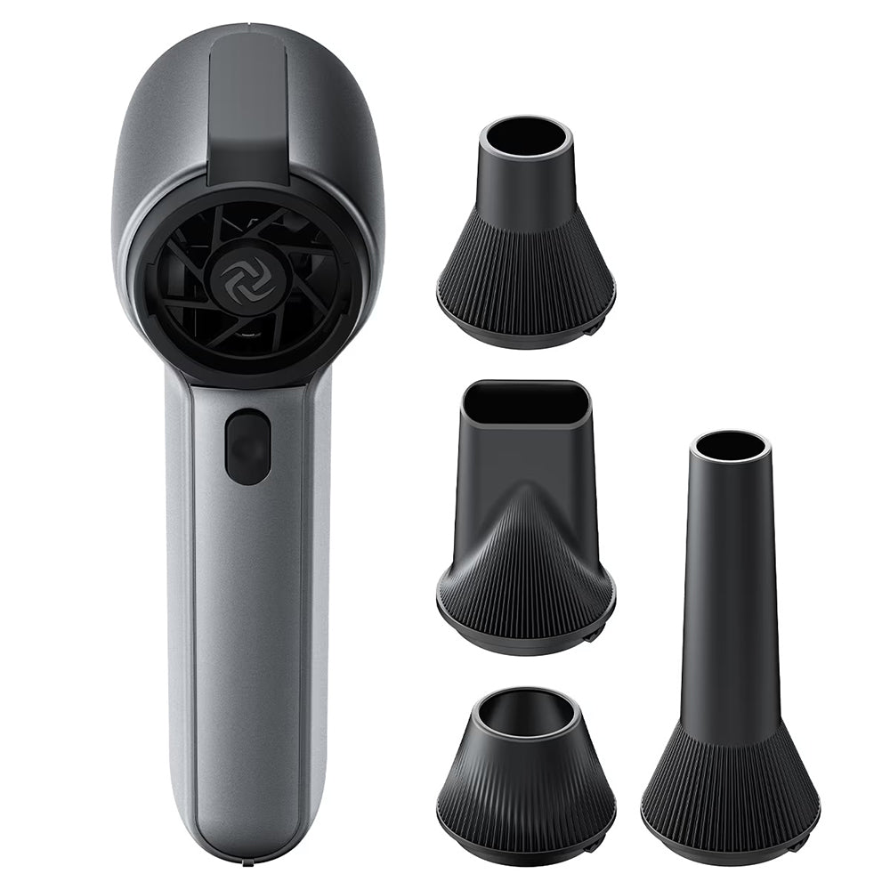 Ventilator portabil Acefast YF3, LED, 2500mAh, Gri