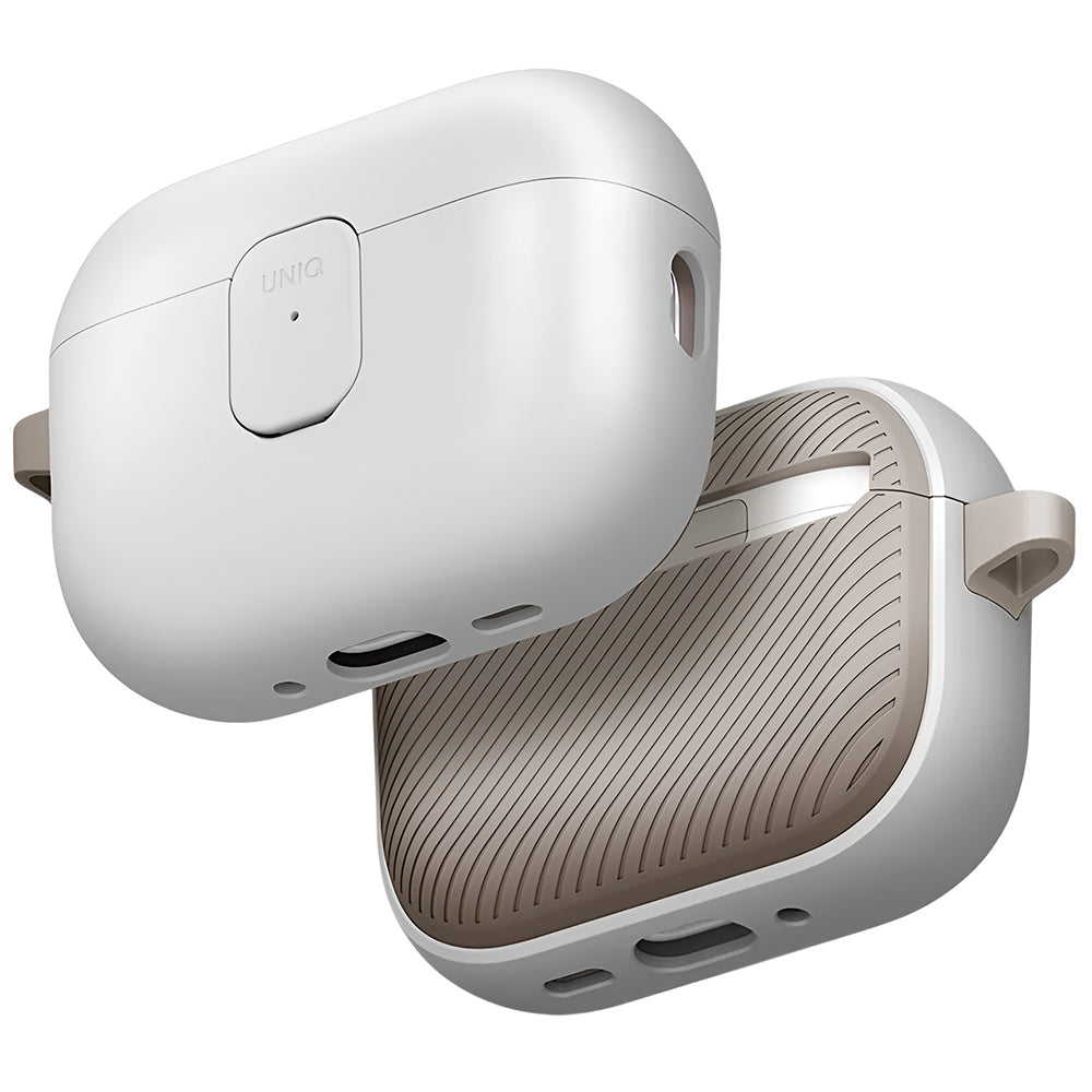 Husa pentru AirPods Pro 3 - UNIQ Clyde Series - Gray / Beige