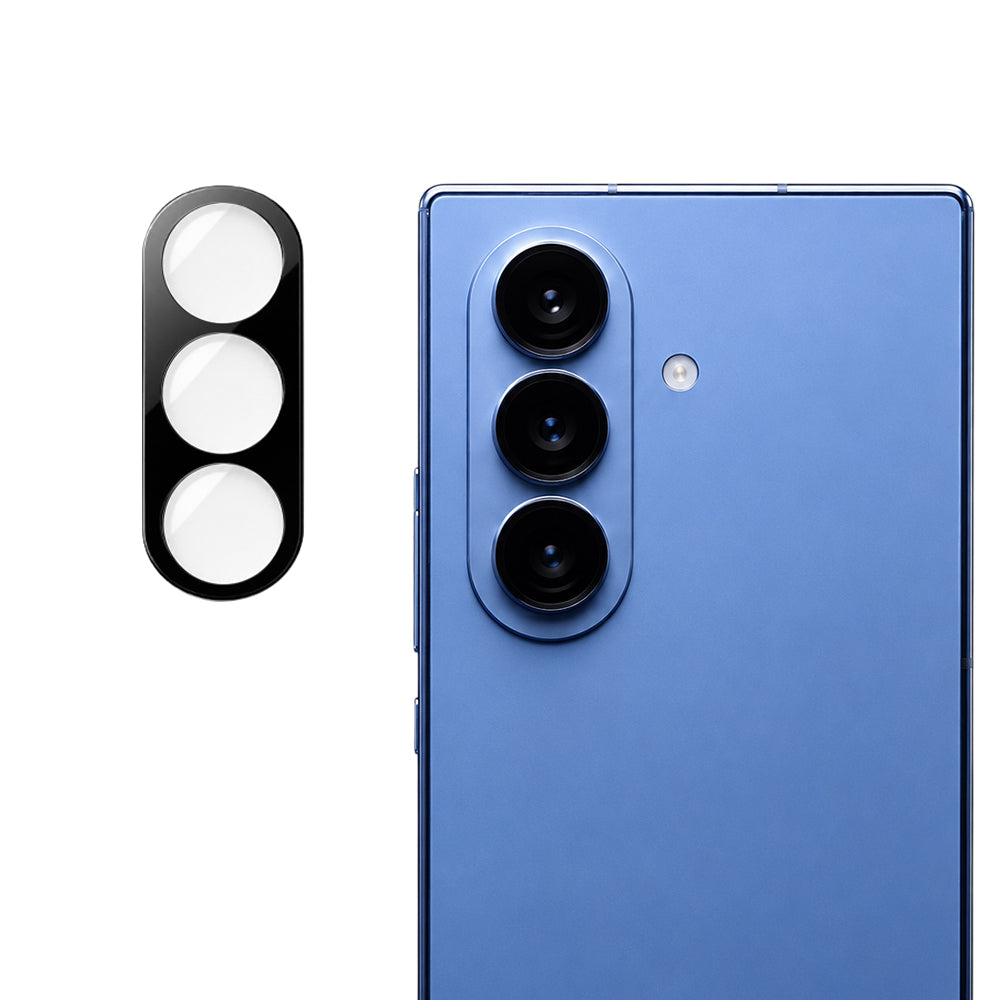 Folie de protectie Techsuit Full Camera Glass compatibil cu Samsung Galaxy Z Fold8 Ultra, Negru