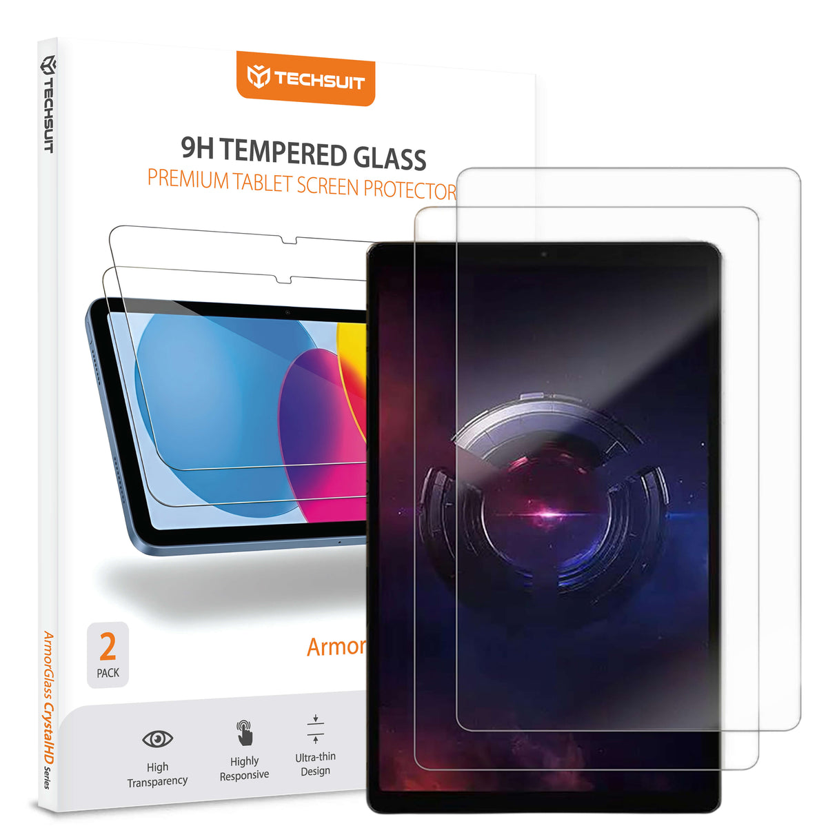 Folie de protectie tableta Techsuit compatibil cu Lenovo Legion Tab Gen 5, Transparent