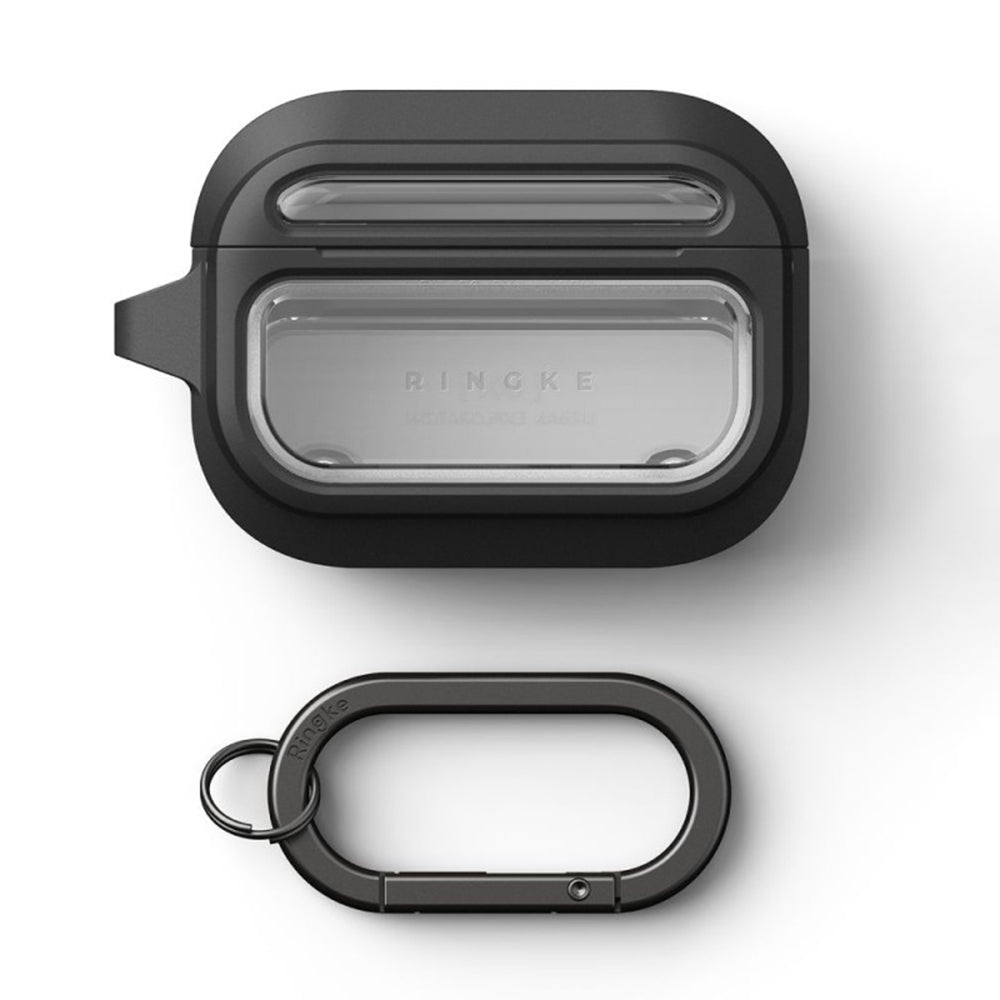 Husa Casti Ringke UX Magnetic AirPods Pro 3, Policarbonat, Transparent