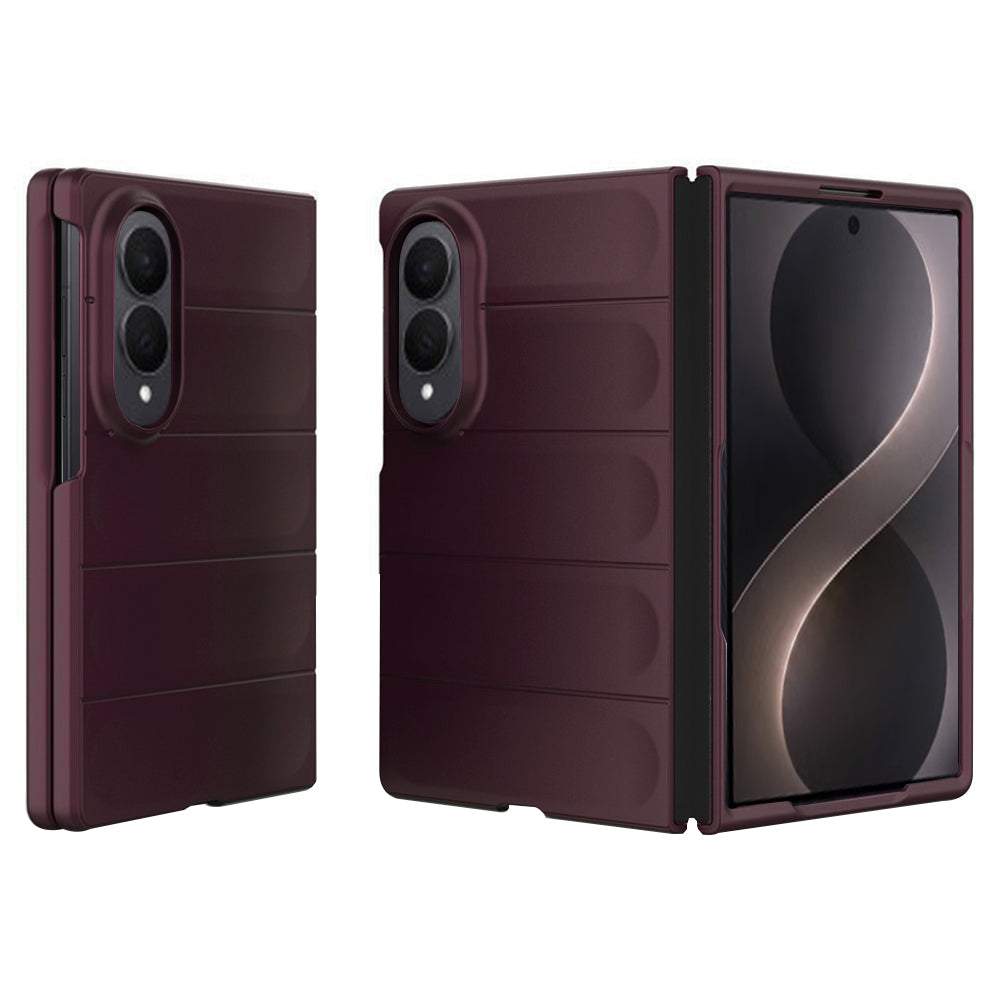 Husa de protectie Techsuit Magic Shield compatibil cu Samsung Galaxy Z Fold8, Bordeaux