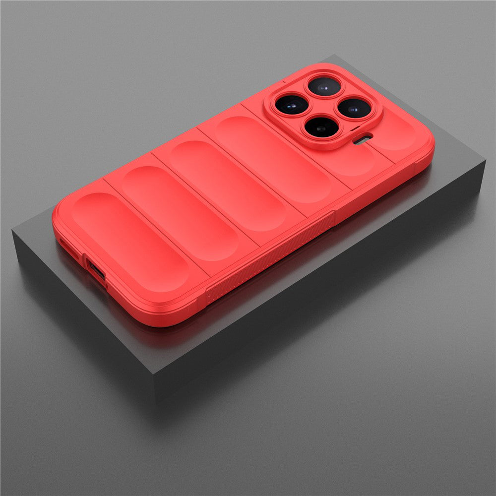 Husa de protectie Techsuit Magic Shield compatibil cu Xiaomi 17T, Roșu