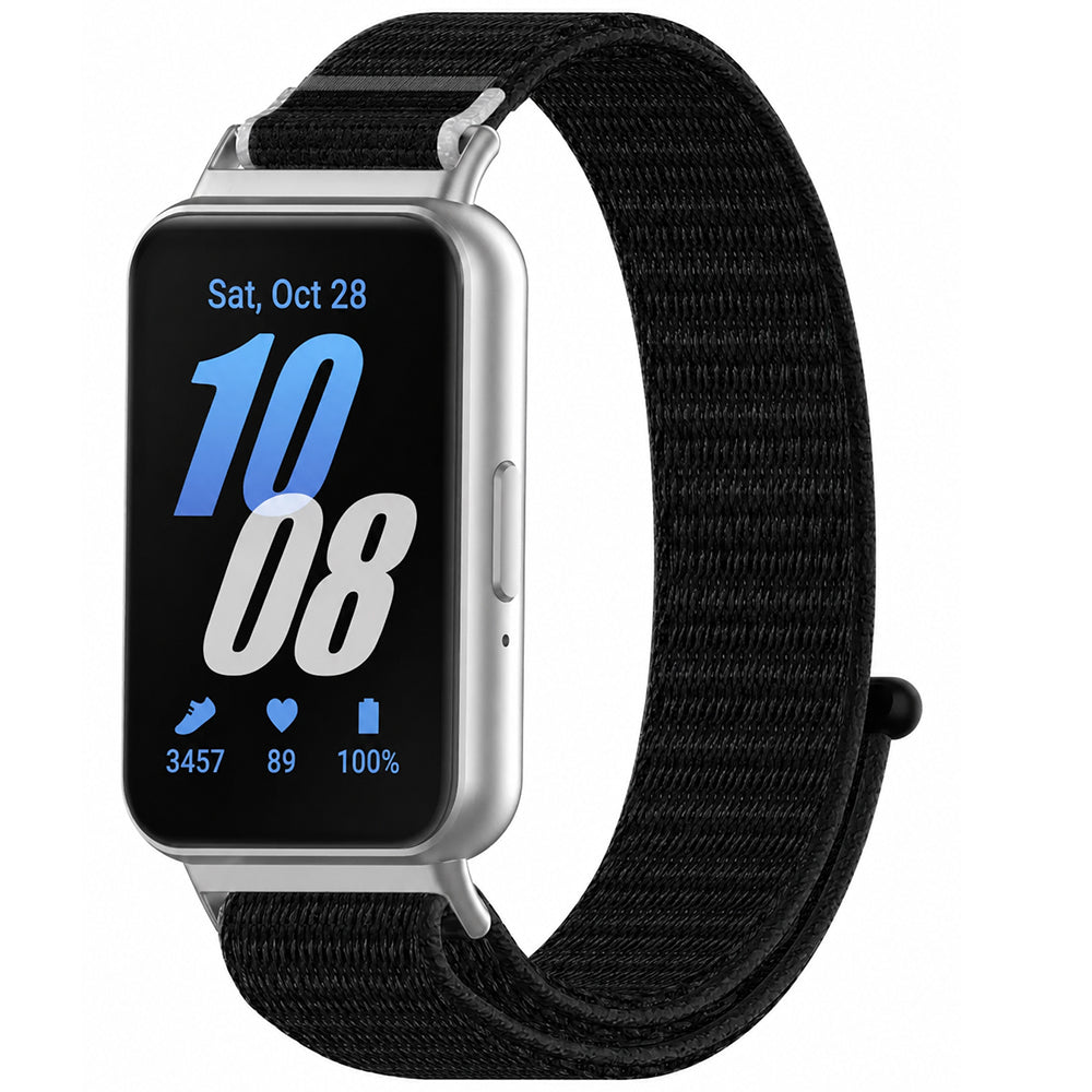 Curea smartwatch Techsuit compatibil cu Samsung Galaxy Fit3, Negru