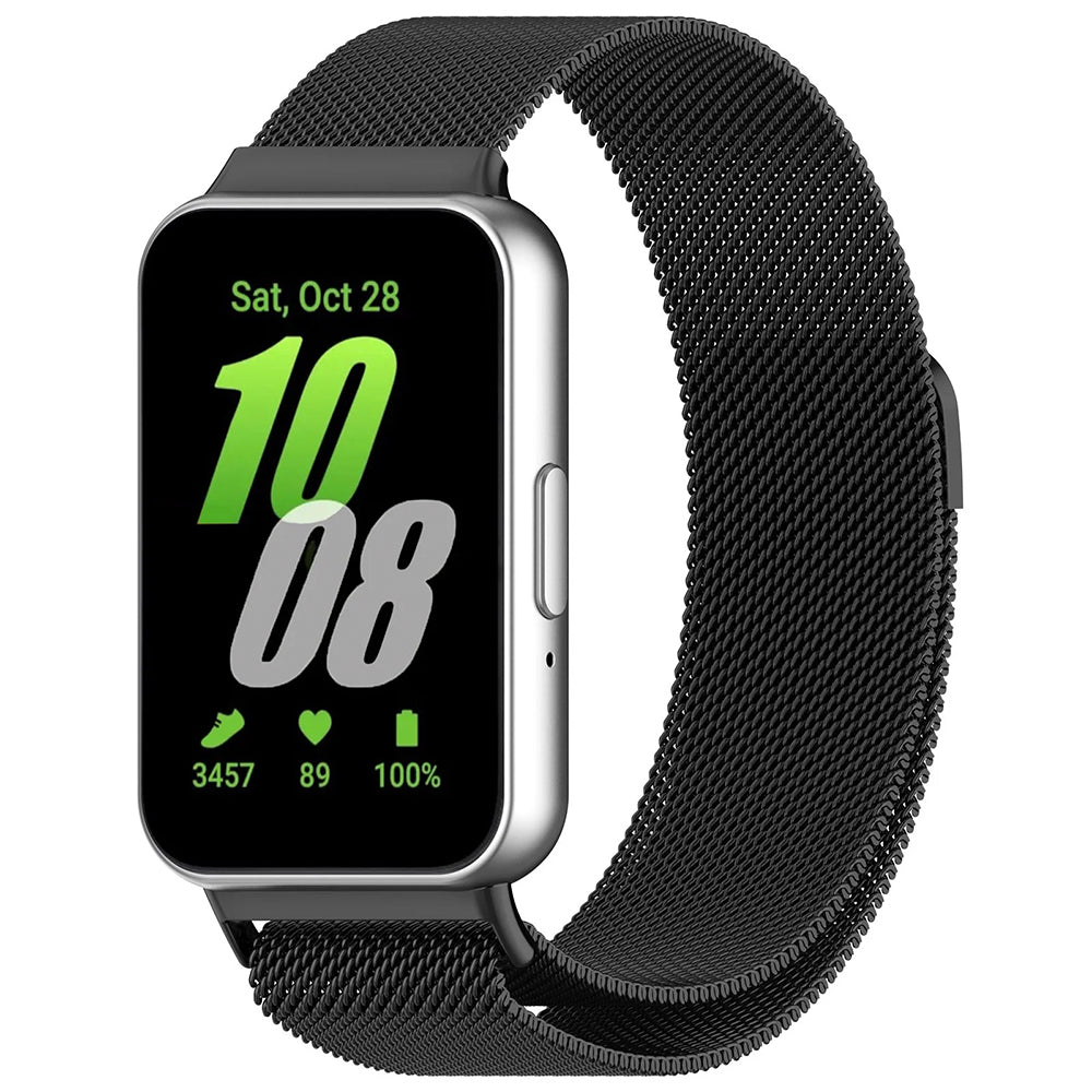Curea smartwatch Techsuit compatibil cu Samsung Galaxy Fit3, Negru