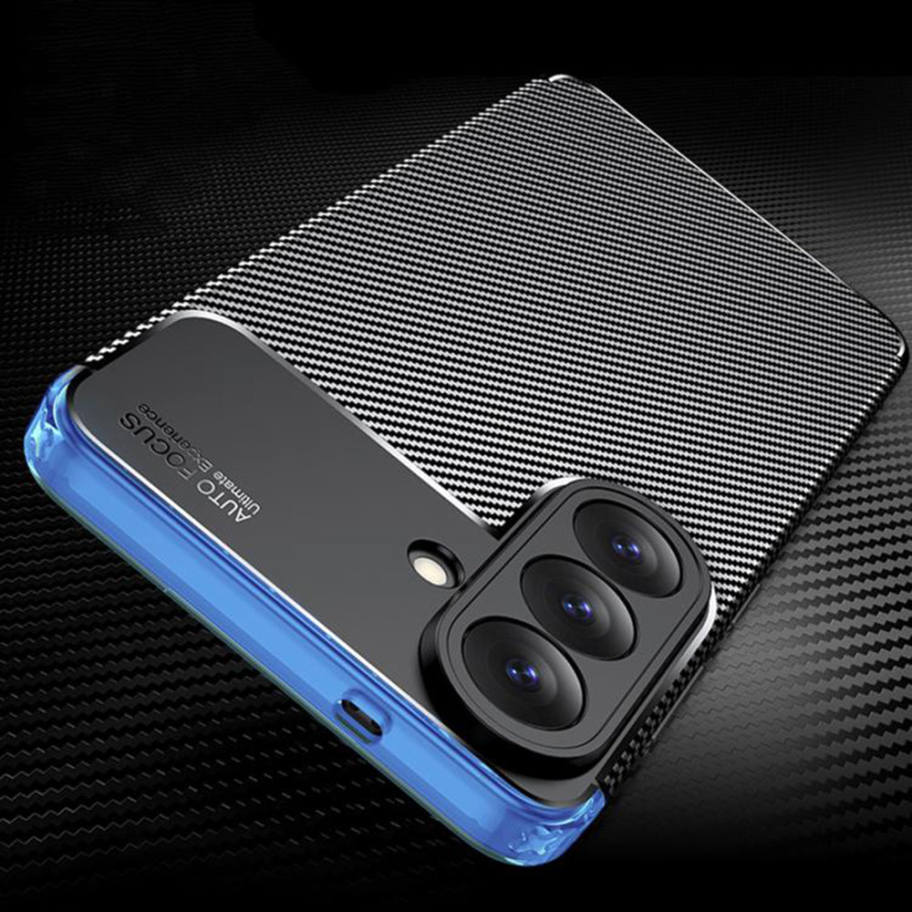 Husa de protectie Techsuit CarbonFiber compatibil cu Samsung Galaxy A27 5G, Negru