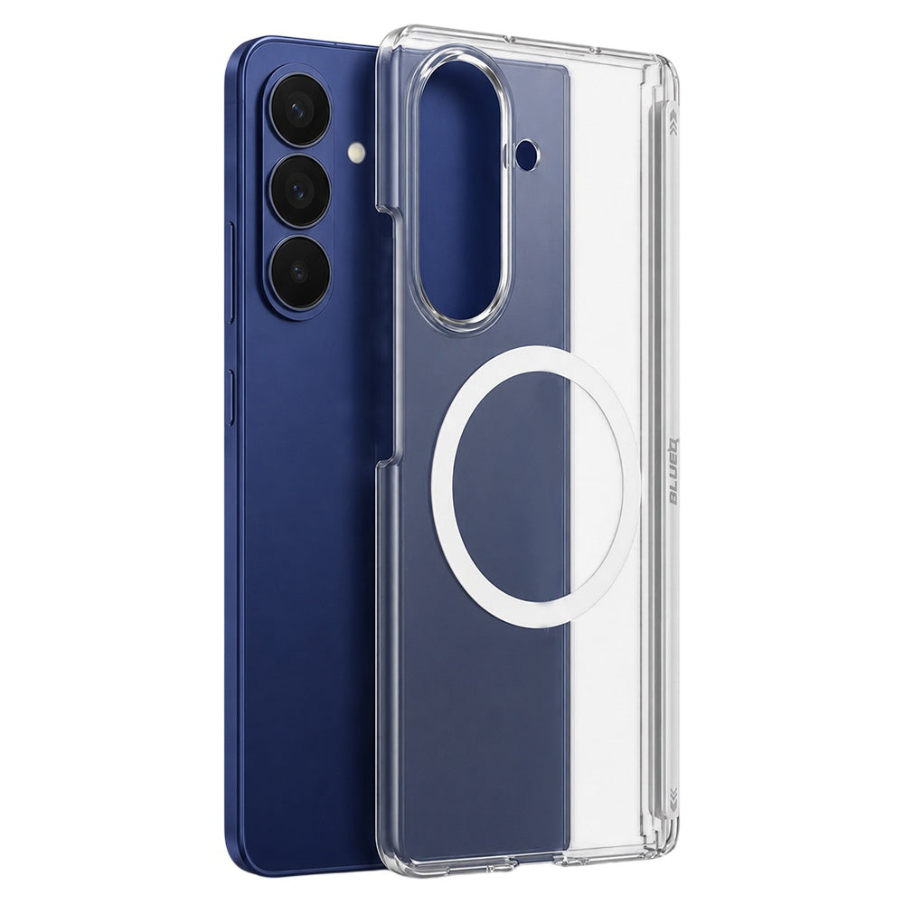 Husa de protectie Blueo Ultra Clear Anti-Drop MagSafe compatibil cu Samsung Galaxy Z Fold8 Ultra, Transparent