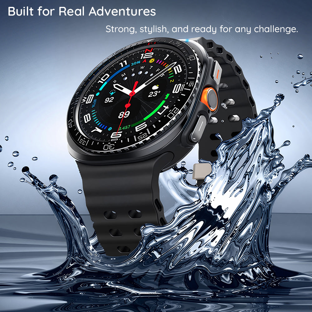 Rama pentru Samsung Galaxy Watch Ultra 2 - Spigen Bezel Tune Diver (ACS11617) - Black