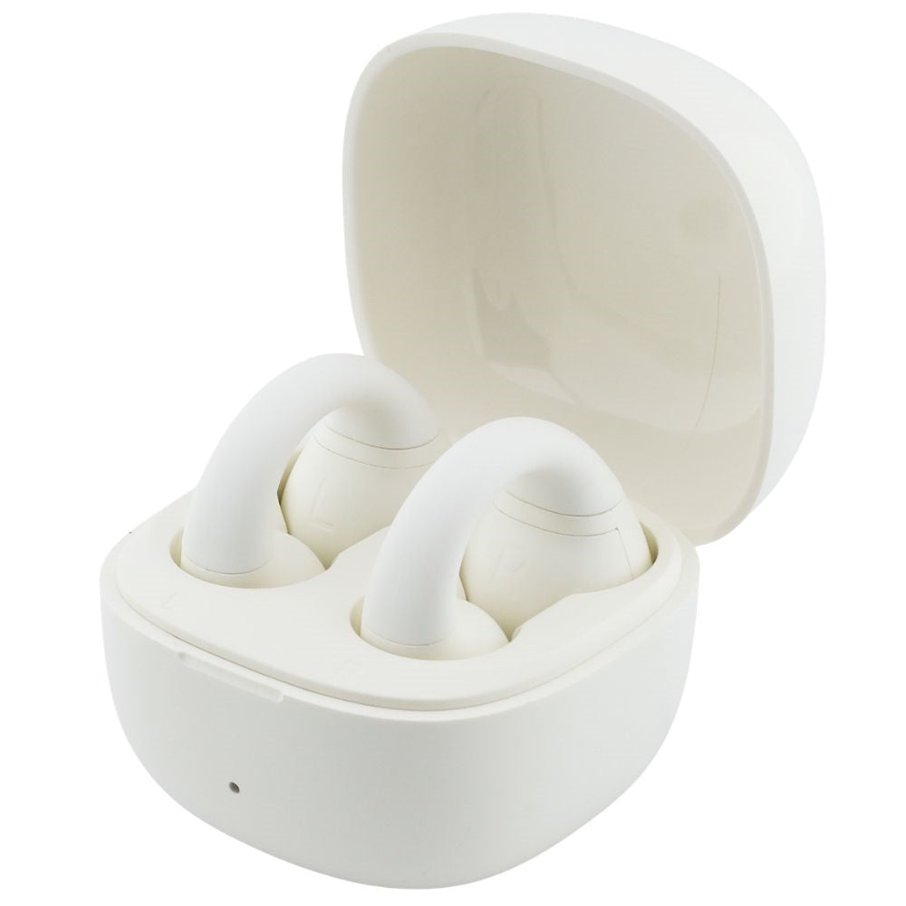 Casti Wireless Guess Mini Classic (GUTWSW85LEEH), Open-ear, Bluetooth, Alb