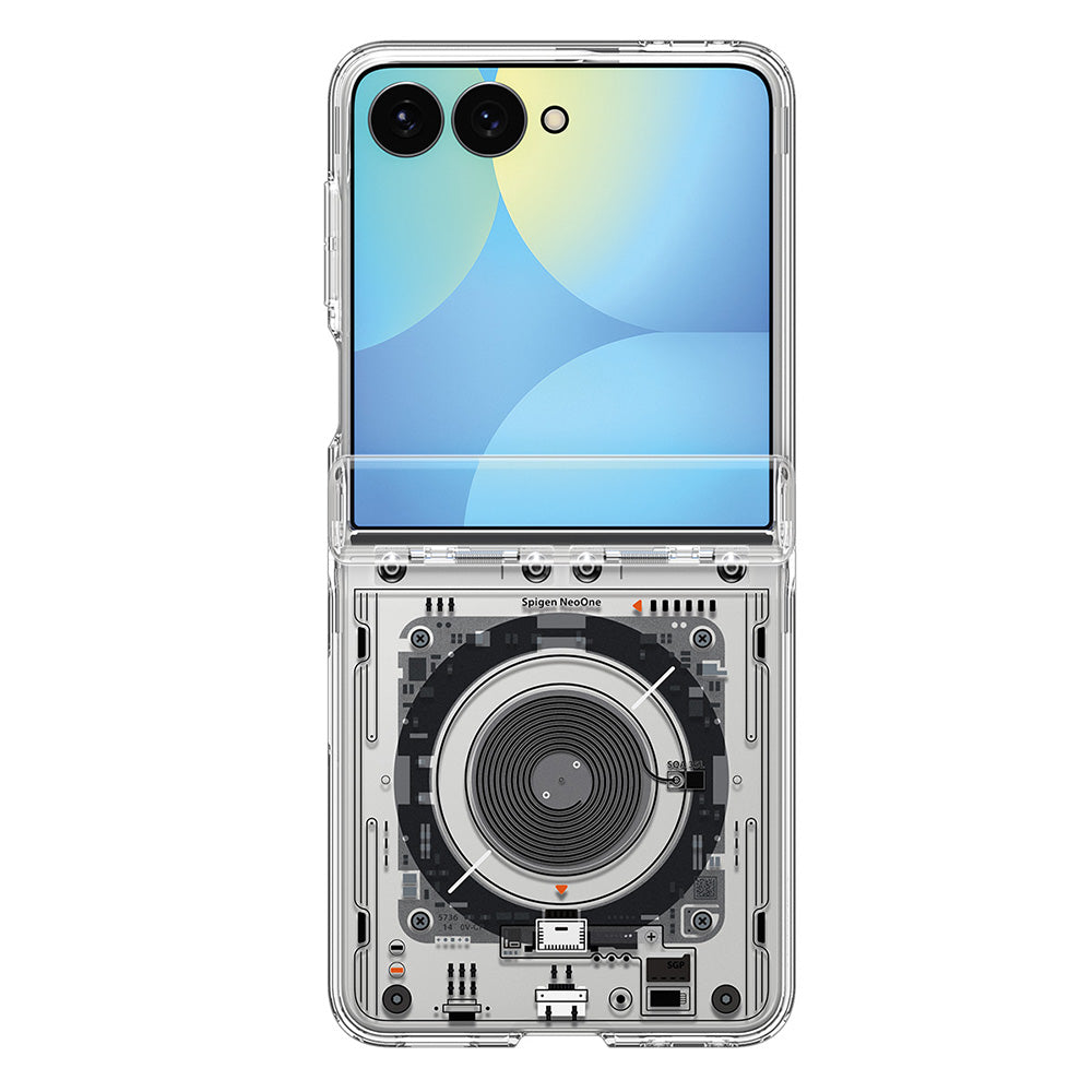 Husa de protectie Spigen Ultra Hybrid Pro compatibil cu Samsung Galaxy Z Flip8, Gri