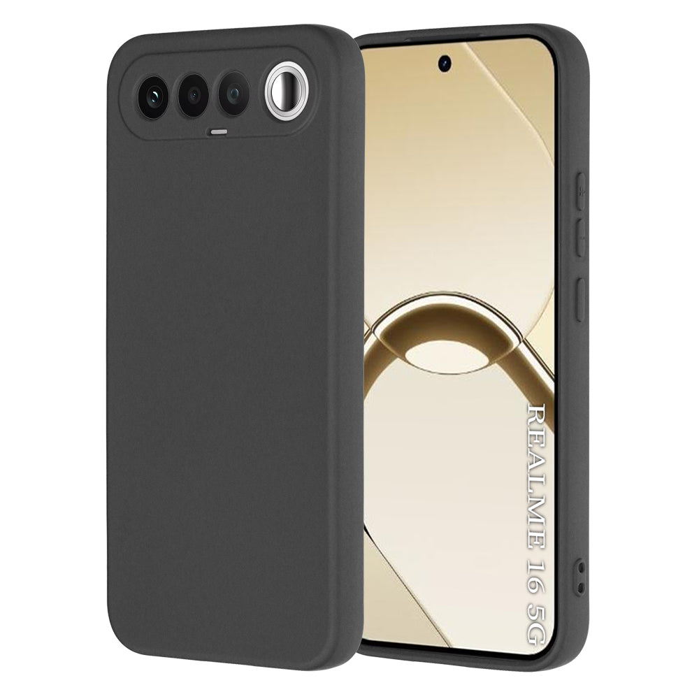 Husa de protectie Techsuit SoftFlex compatibil cu Realme 16 5G, Negru