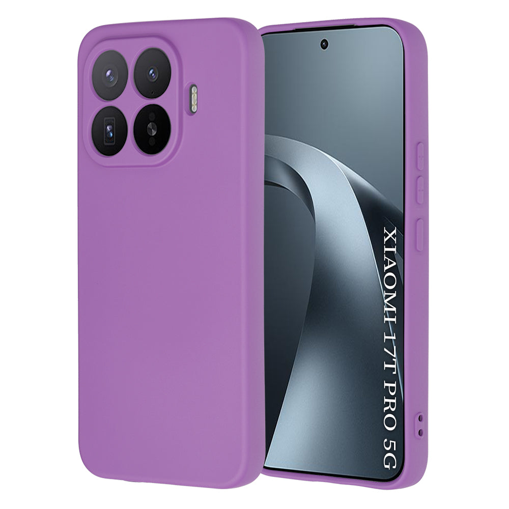 Husa de protectie Techsuit SoftFlex compatibil cu Xiaomi 17T Pro, Mov