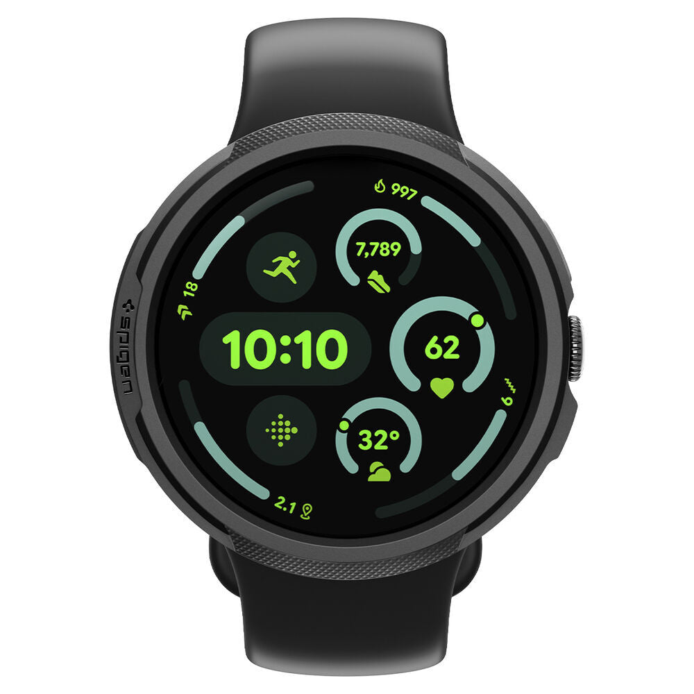Husa smartwatch Spigen compatibil cu Google Pixel Watch 4 41mm, Negru