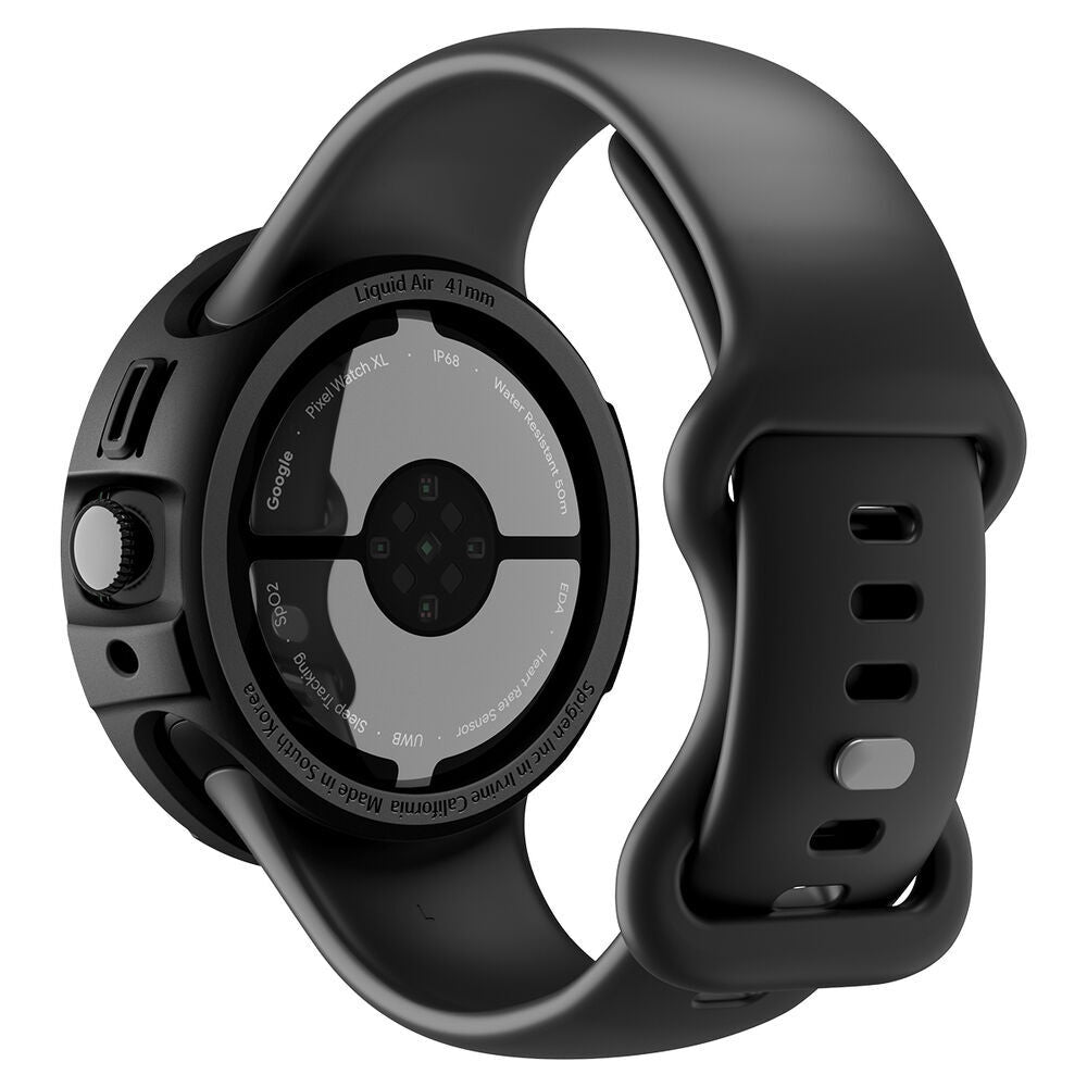 Husa smartwatch Spigen compatibil cu Google Pixel Watch 4 41mm, Negru