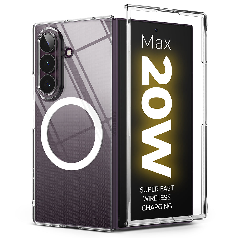 Husa de protectie Ringke Slim Magnetic compatibil cu Samsung Galaxy Z Fold8 Ultra, Transparent