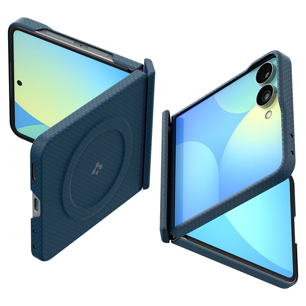 Husa de protectie Spigen Air Skin compatibil cu Samsung Galaxy Z Flip8, Albastru
