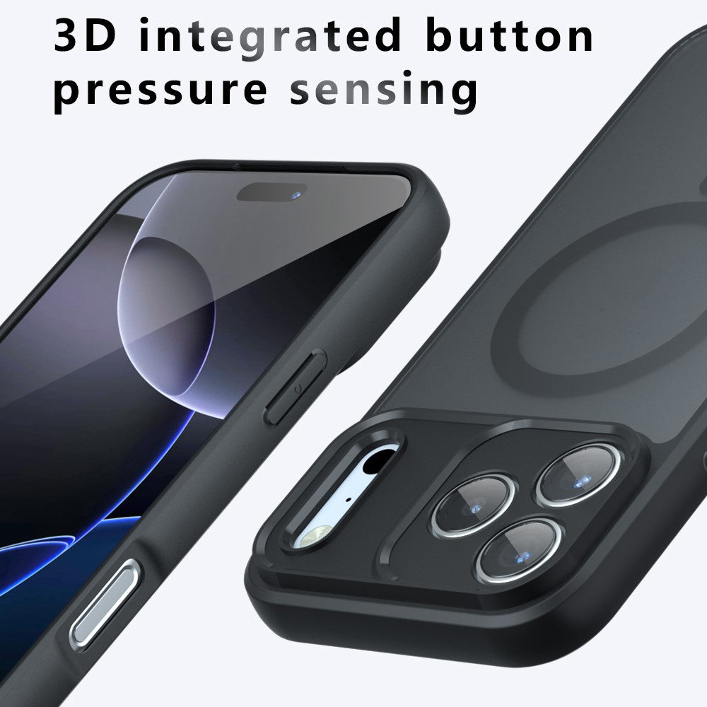Husa de protectie Techsuit PureFrost MagSafe compatibil cu iPhone 18 Pro / iPhone 17 Pro, Negru