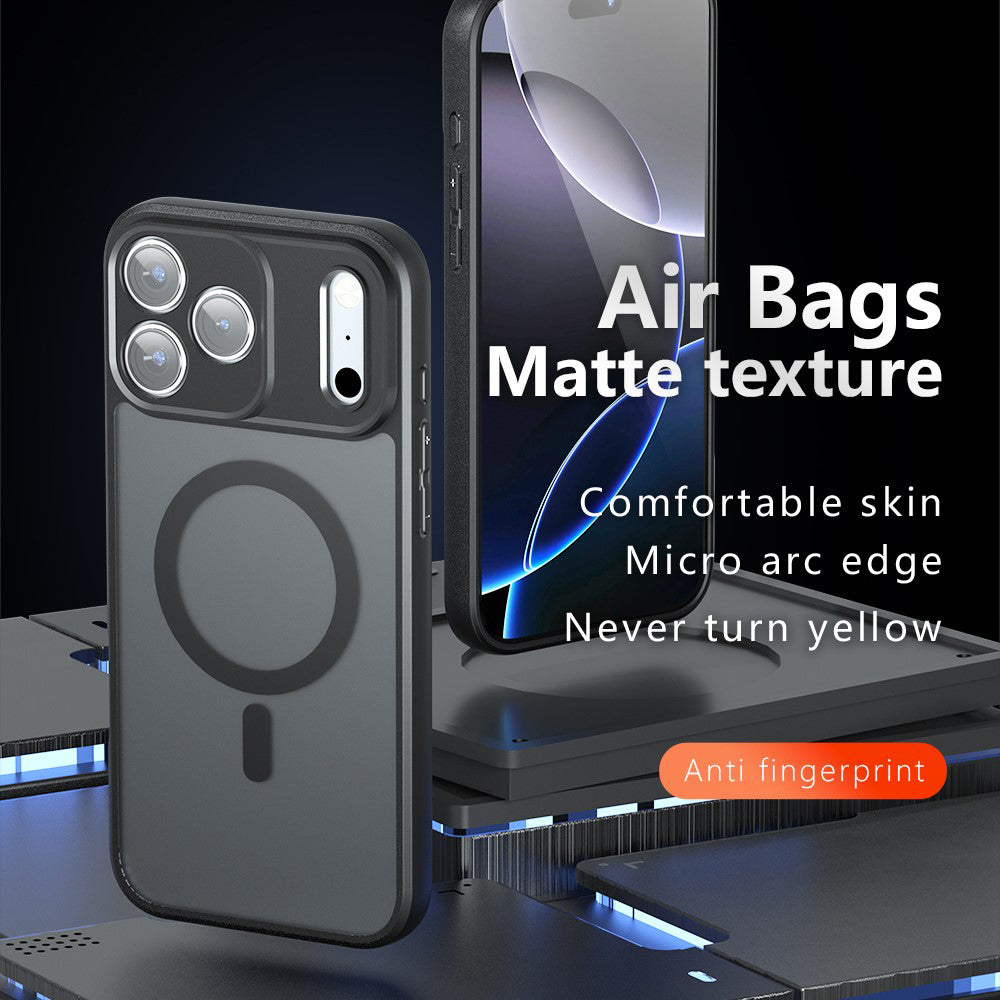 Husa de protectie Techsuit PureFrost MagSafe compatibil cu iPhone 18 Pro Max / iPhone 17 Pro Max, Negru