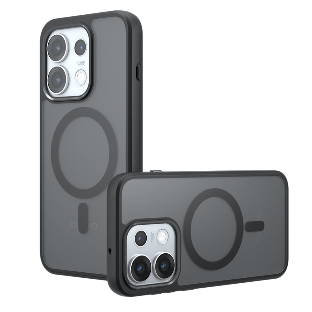 Husa de protectie Techsuit PureFrost MagSafe compatibil cu Oppo Reno16 Pro, Negru