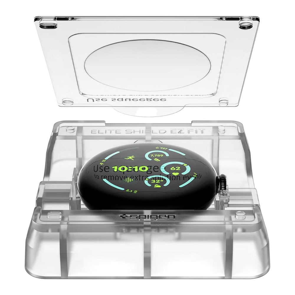 Folie smartwatch Google Pixel Watch compatibil cu Watch 5 / Watch 4 / Watch 3 41mm, Transparent