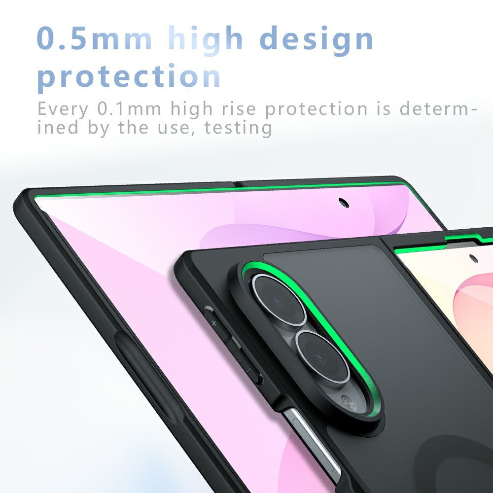 Husa de protectie Techsuit PureFrost MagSafe compatibil cu Samsung Galaxy Z Fold8, Negru