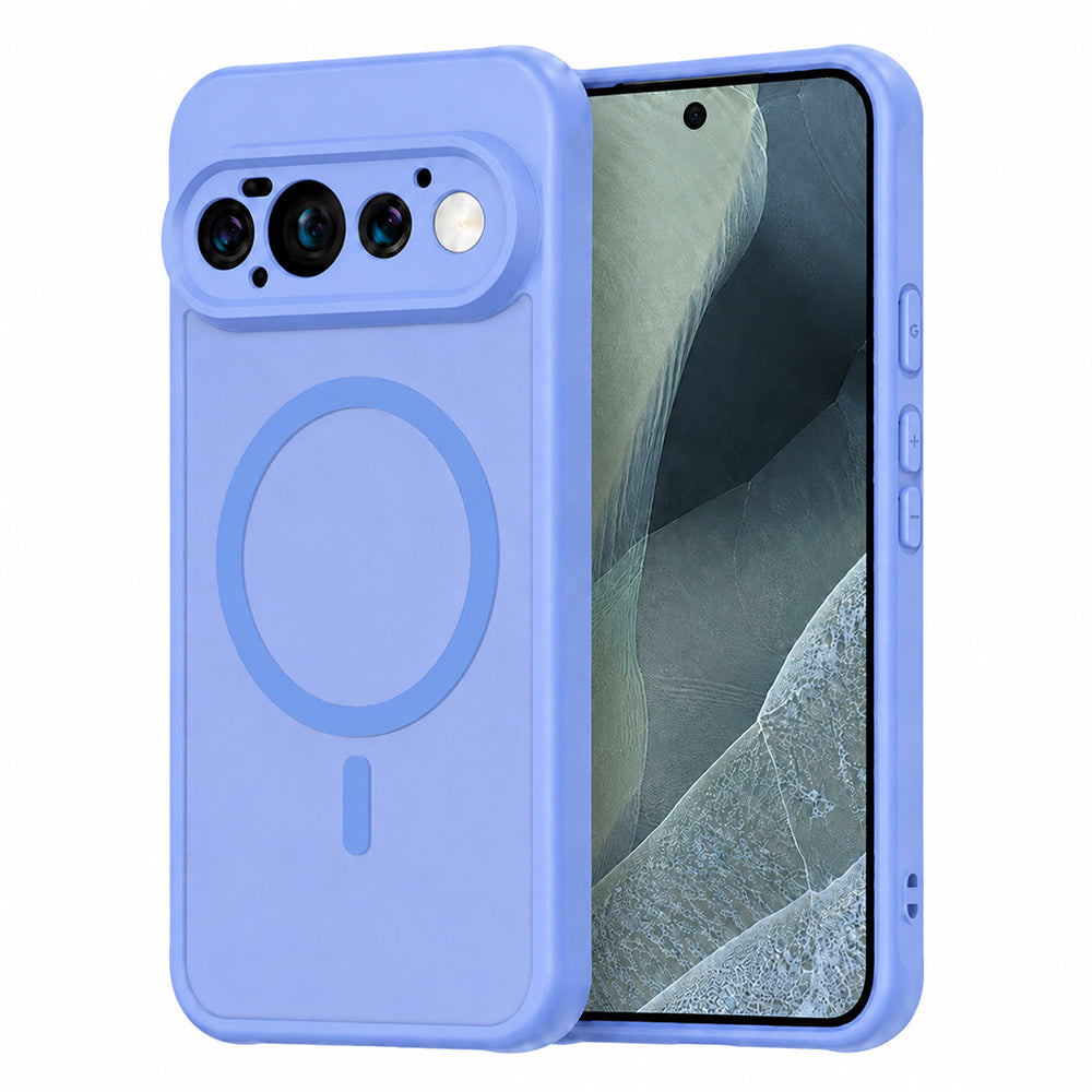 Husa de protectie Techsuit HaloFrost II MagSafe compatibil cu Google Pixel 11 Pro, Albastru