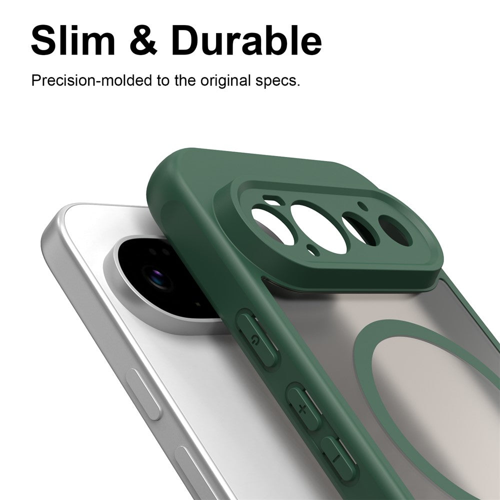 Husa de protectie Techsuit HaloFrost II MagSafe compatibil cu Google Pixel 11 Pro, Verde