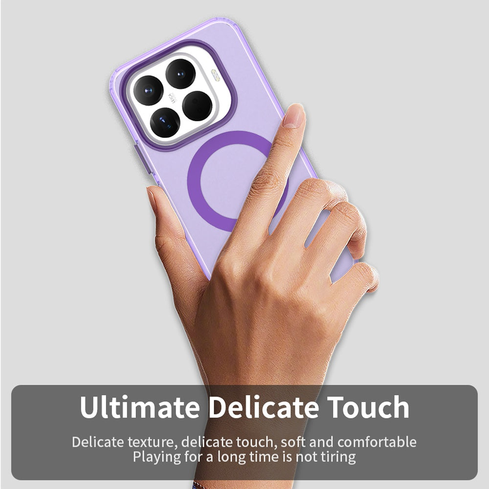 Husa de protectie Techsuit CandyCase MagSafe compatibil cu Xiaomi 17T, Mov