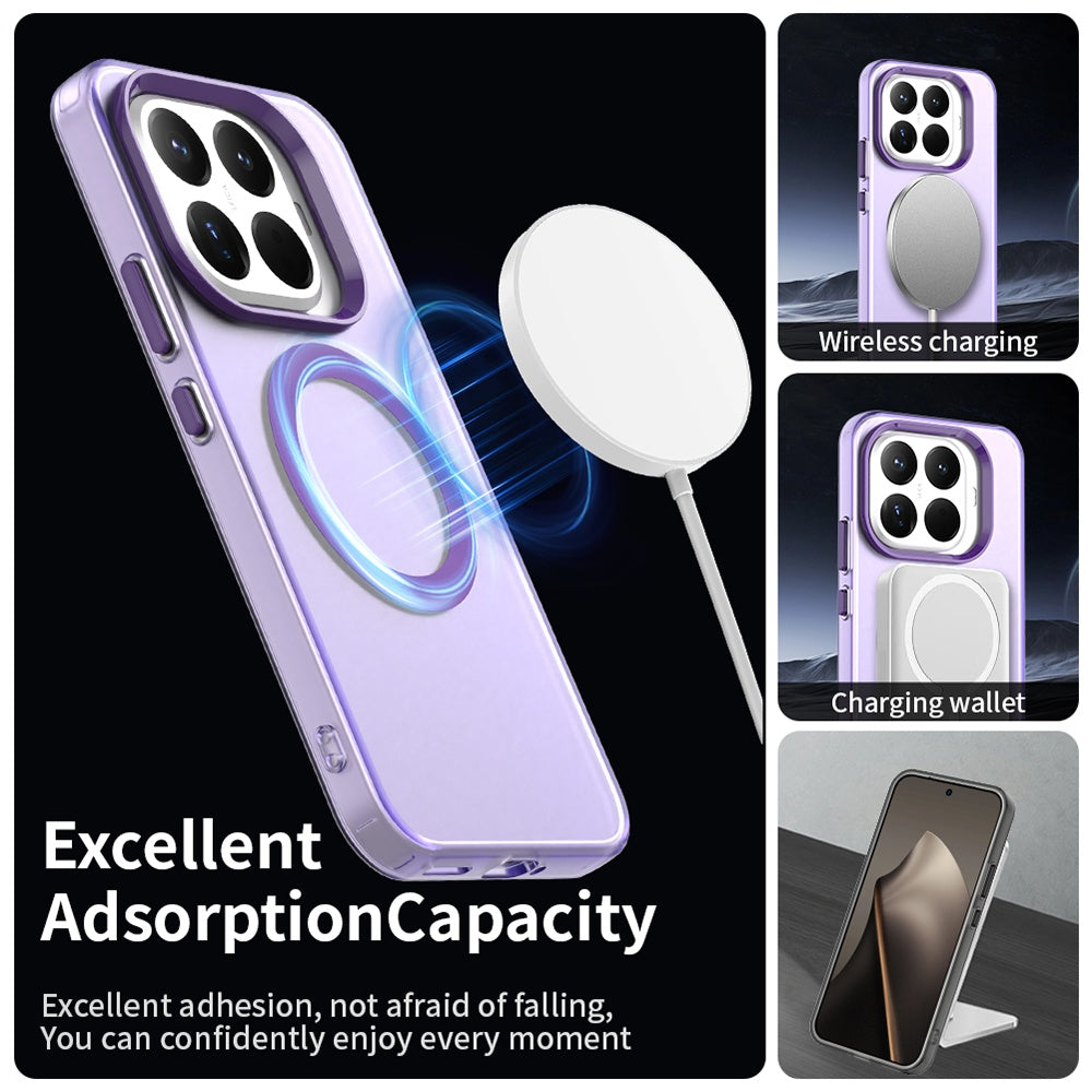 Husa de protectie Techsuit CandyCase MagSafe compatibil cu Xiaomi 17T, Mov