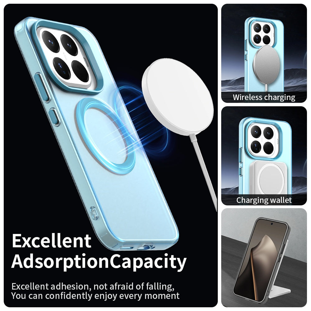 Husa de protectie Techsuit CandyCase MagSafe compatibil cu Xiaomi 17T, Albastru