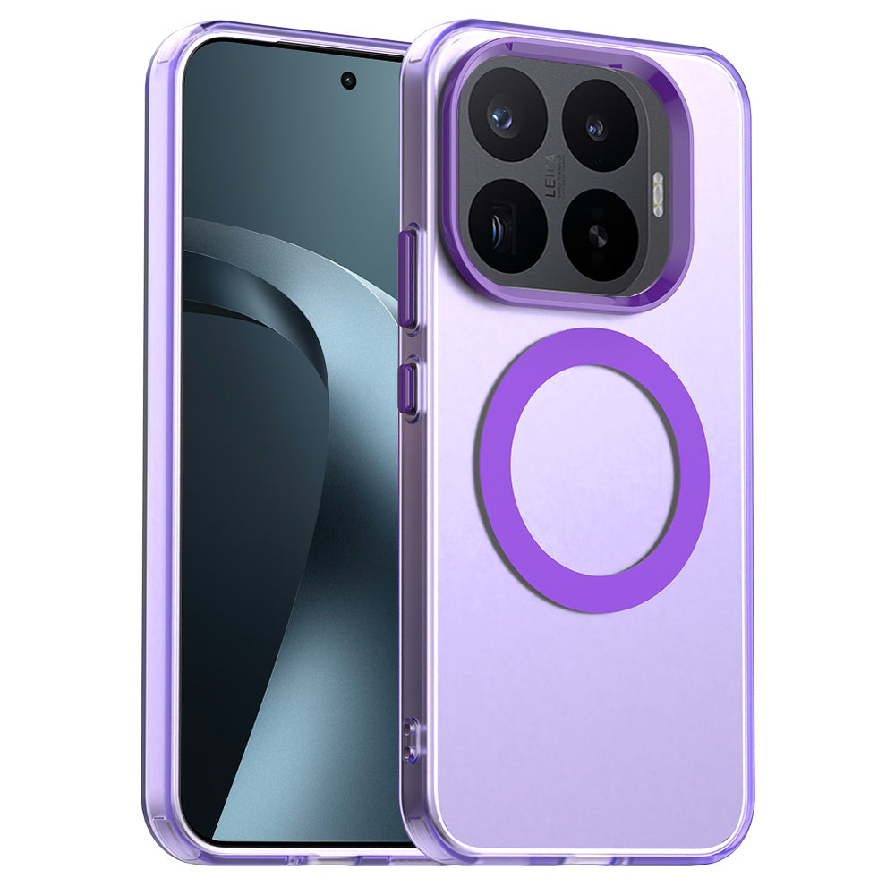 Husa de protectie Techsuit CandyCase MagSafe compatibil cu Xiaomi 17T Pro, Mov