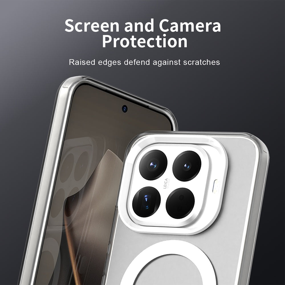 Husa de protectie Techsuit CandyCase MagSafe compatibil cu Xiaomi 17T Pro, Alb