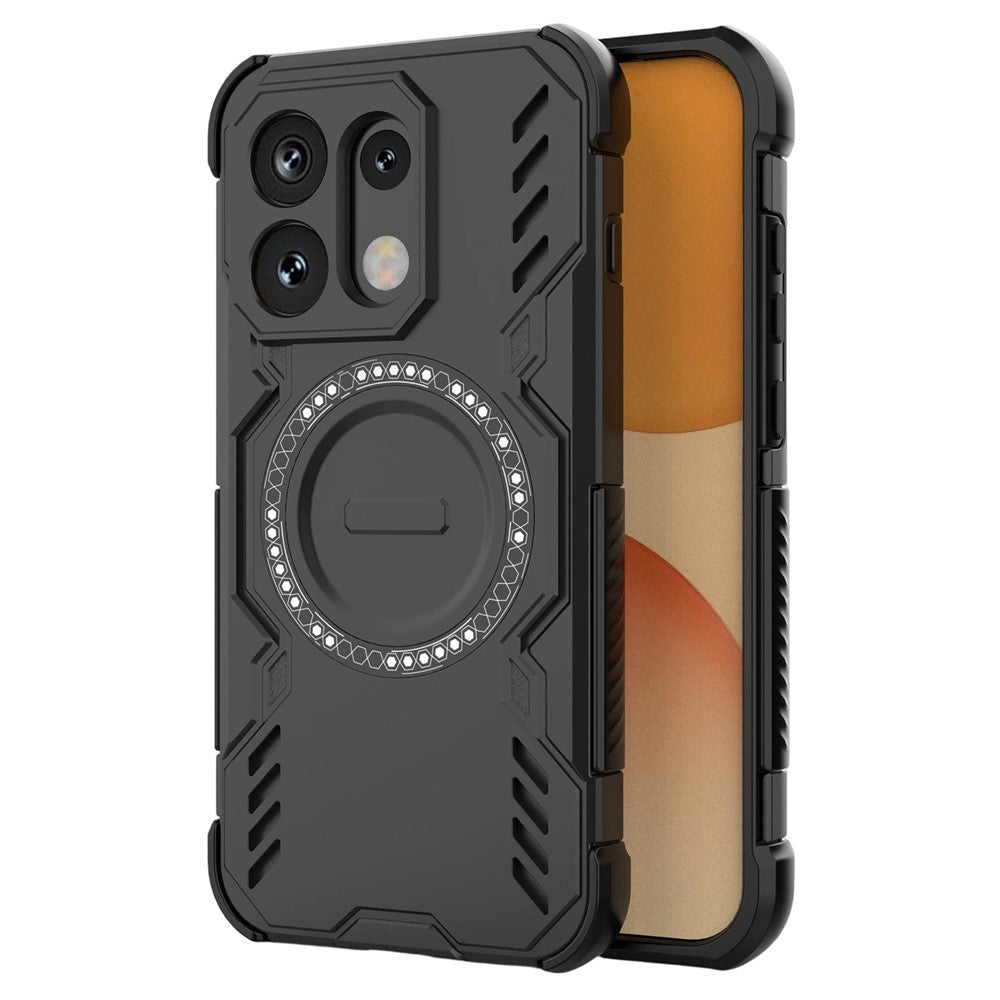 Husa de protectie Techsuit ArmorMag compatibil cu Oppo Reno16 / Reno16 Pro, Negru