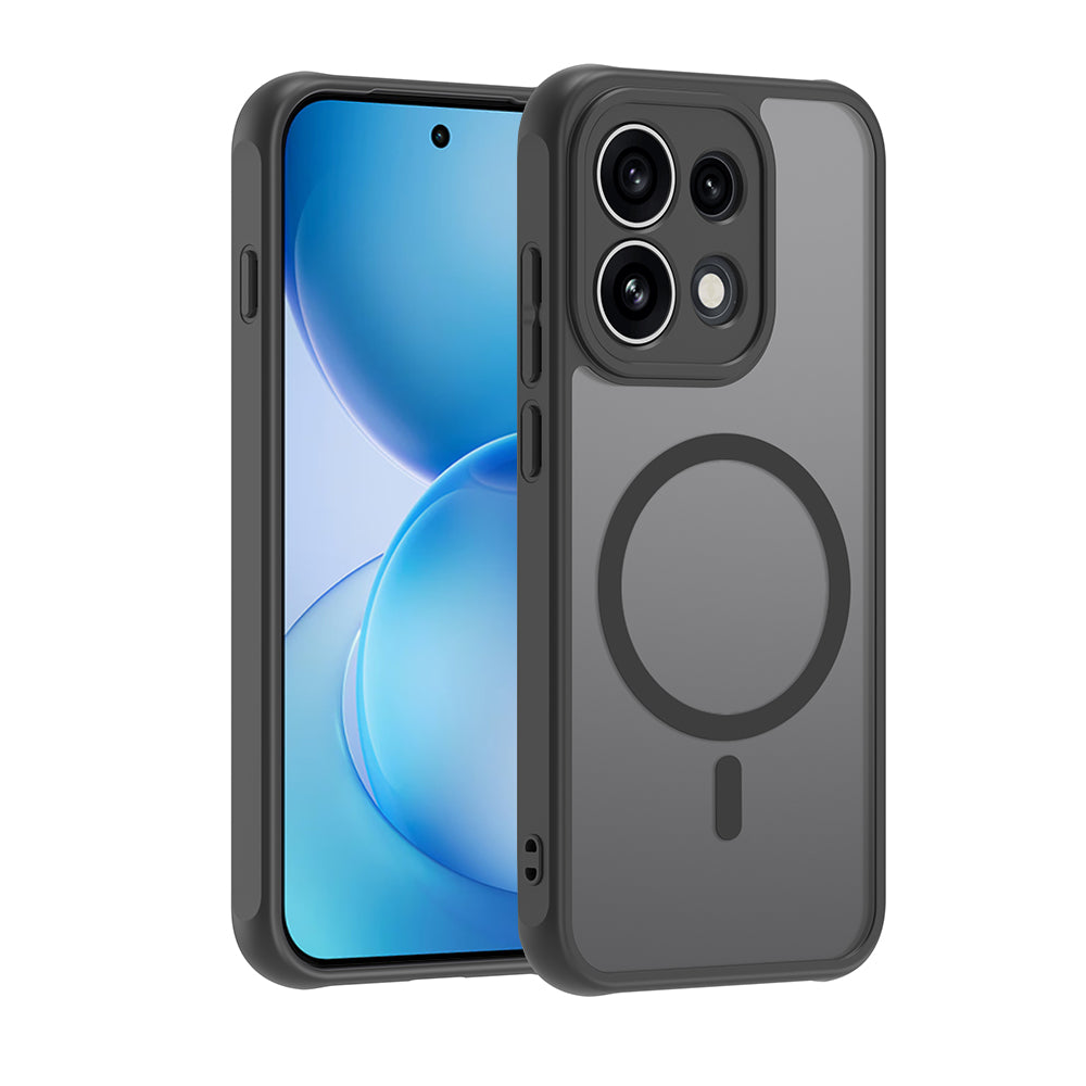 Husa de protectie Techsuit HaloFrost II MagSafe compatibil cu Oppo Reno16 Pro, Negru