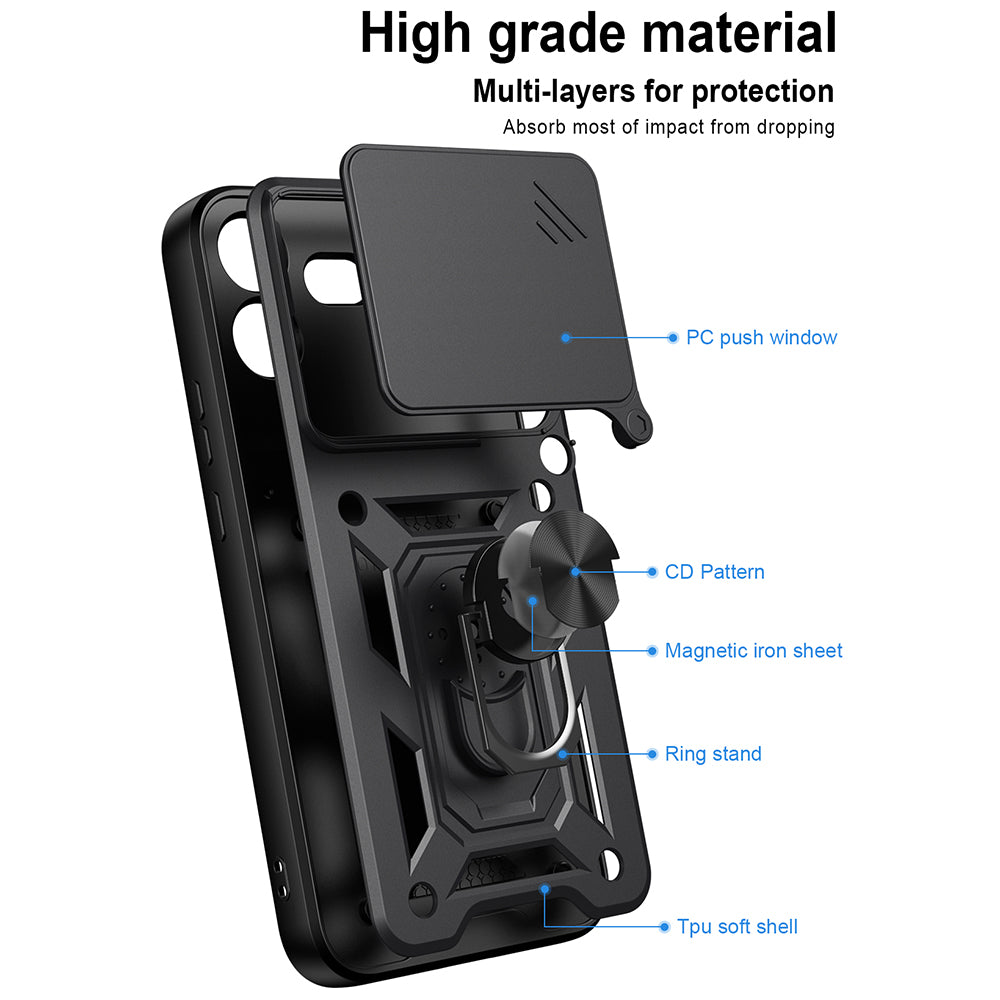 Husa de protectie Techsuit CamShield Series compatibil cu Nothing Phone (4b), Negru