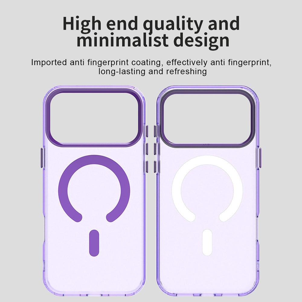Husa de protectie Techsuit CandyCase MagSafe compatibil cu iPhone 18 Pro Max / iPhone 17 Pro Max, Mov