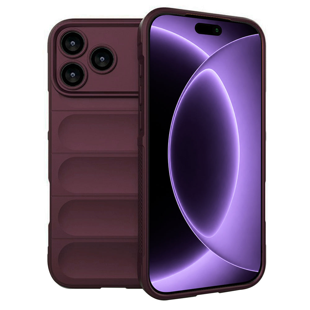 Husa de protectie Techsuit Magic Shield compatibil cu iPhone 18 Pro / iPhone 17 Pro, Bordeaux