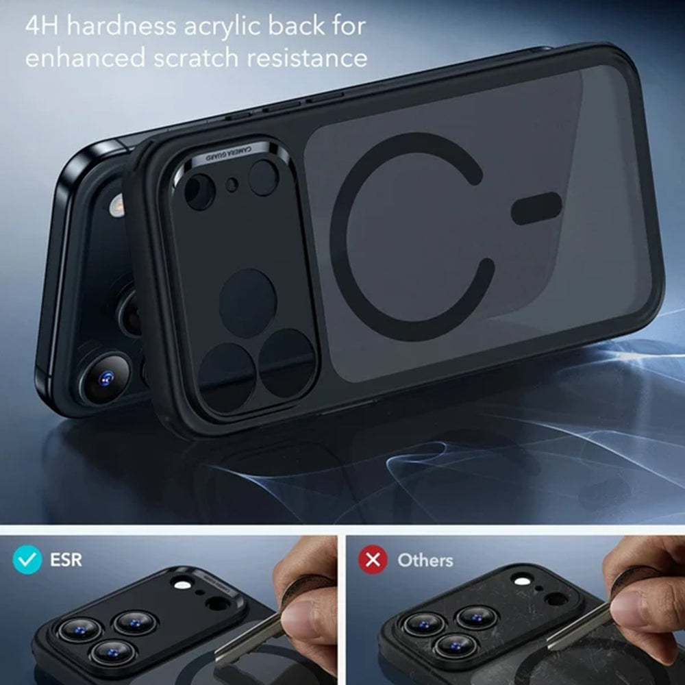 Husa de protectie ESR Classic Hybrid HaloLock compatibil cu iPhone 17 Pro / iPhone 18 Pro, Negru