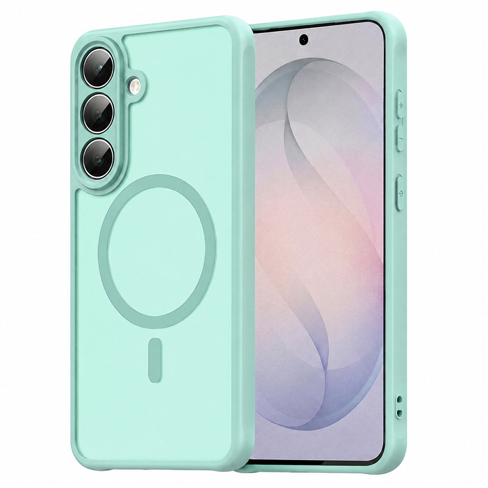 Husa de protectie Techsuit HaloFrost II MagSafe compatibil cu Samsung Galaxy S26 FE, Verde Menta