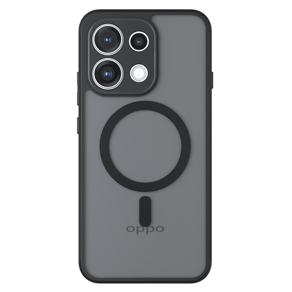 Husa de protectie Techsuit PureFrost MagSafe compatibil cu Oppo Reno16 F / Reno16 FS, Negru