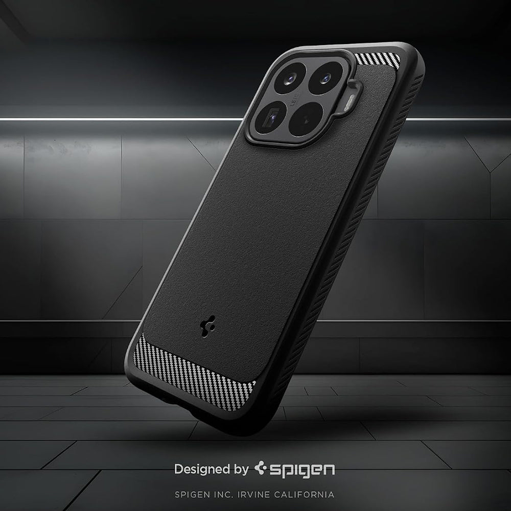 Husa de protectie Spigen Rugged Armor compatibil cu Xiaomi 17T, Negru