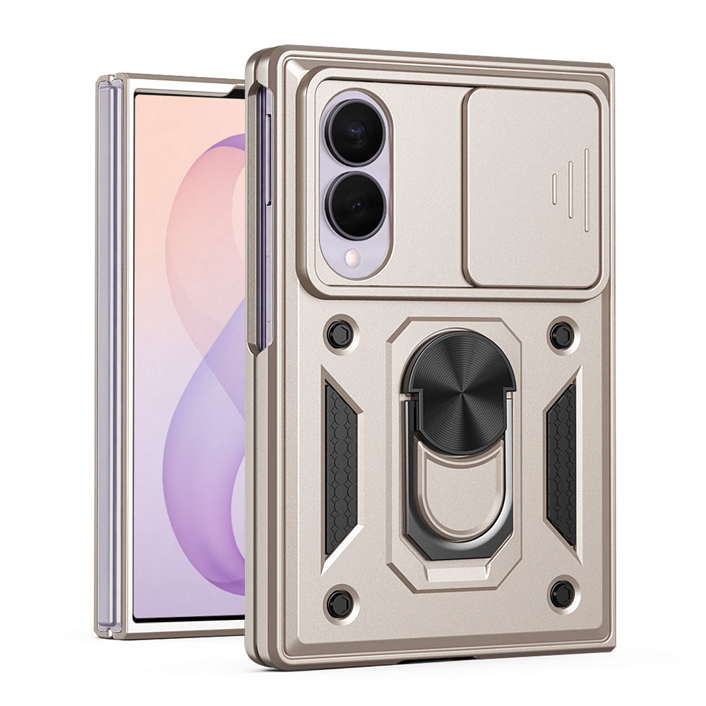 Husa de protectie Techsuit CamShield Series compatibil cu Samsung Galaxy Z Fold8, Auriu