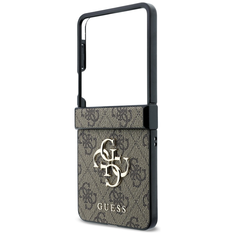 Husa de protectie Guess Hardcase 4G compatibil cu Samsung Galaxy Z Flip8, Maro