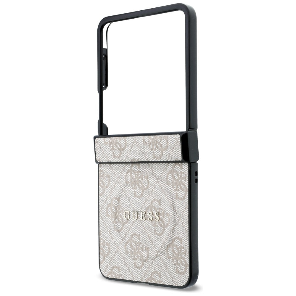 Husa de protectie Guess 4G Leather Classic compatibil cu Samsung Galaxy Z Flip8, Roz
