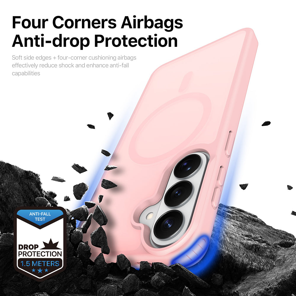Husa de protectie Dux Ducis Yind MagSafe compatibil cu Samsung Galaxy S26, Mov