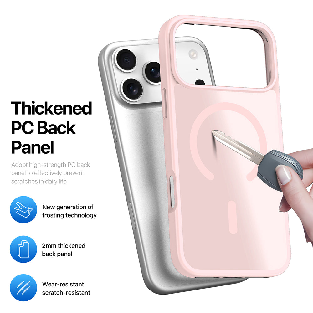 Husa de protectie Dux Ducis Yind MagSafe compatibil cu iPhone 18 Pro / iPhone 17 Pro, Albastru