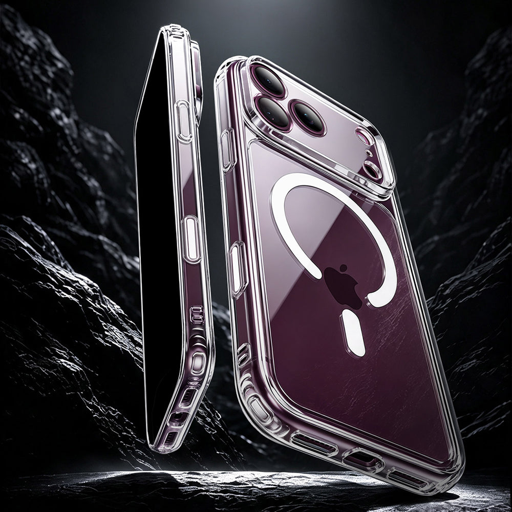 Husa de protectie ESR Classic Hybrid HaloLock compatibil cu iPhone 18 Pro, Transparent
