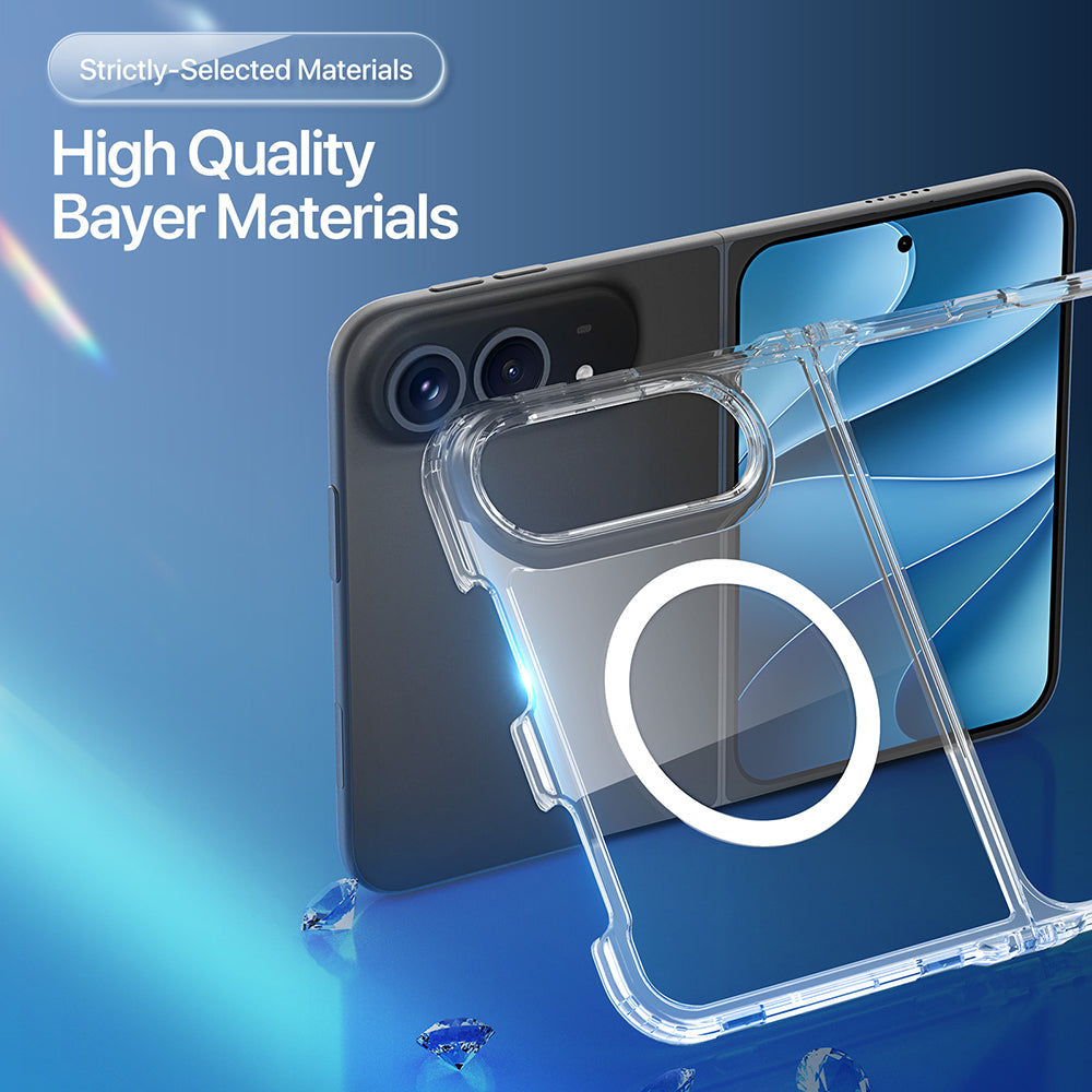 Husa de protectie Dux Ducis Clin MagSafe compatibil cu iPhone Duo, Transparent